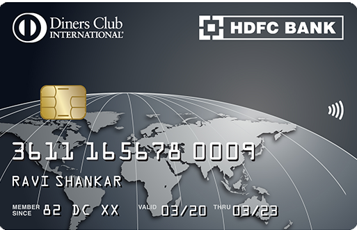 HDFC Diners Club Black Credit  Card 